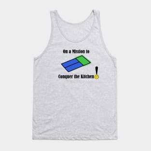 On a Mission to Conquer the Pickleball Kitchen Tank Top